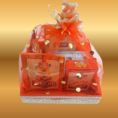 Black and White Y2k Circle Class Logo (18) Basket Gift - Image 1