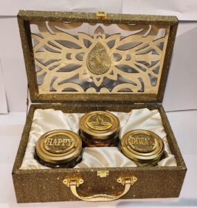 DESIGNER DIWALI GIFT 3 JAR
